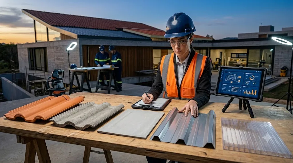 Tipos de telhas e aplicações na construção civil: como escolher a melhor opção para cada obra